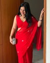 Tew Soft Georgette With Handwork Leaf Cut Sarees Wholesale Suppliers In Mumbai